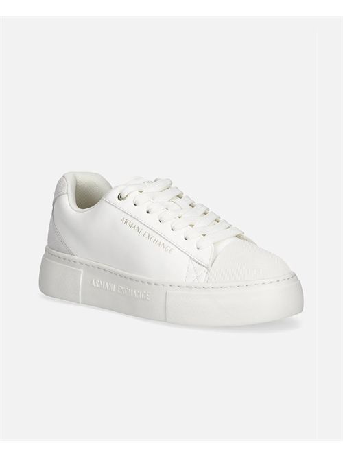 AX women's sneakers with contrasting inserts ARMANI EXCHANGE | XW002154-AF19536U0011